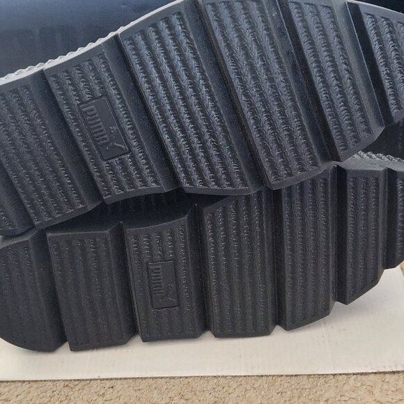 Puma Pointy Creeper Rihanna Fenty Patent Black Size 8 - Picture 6 of 10